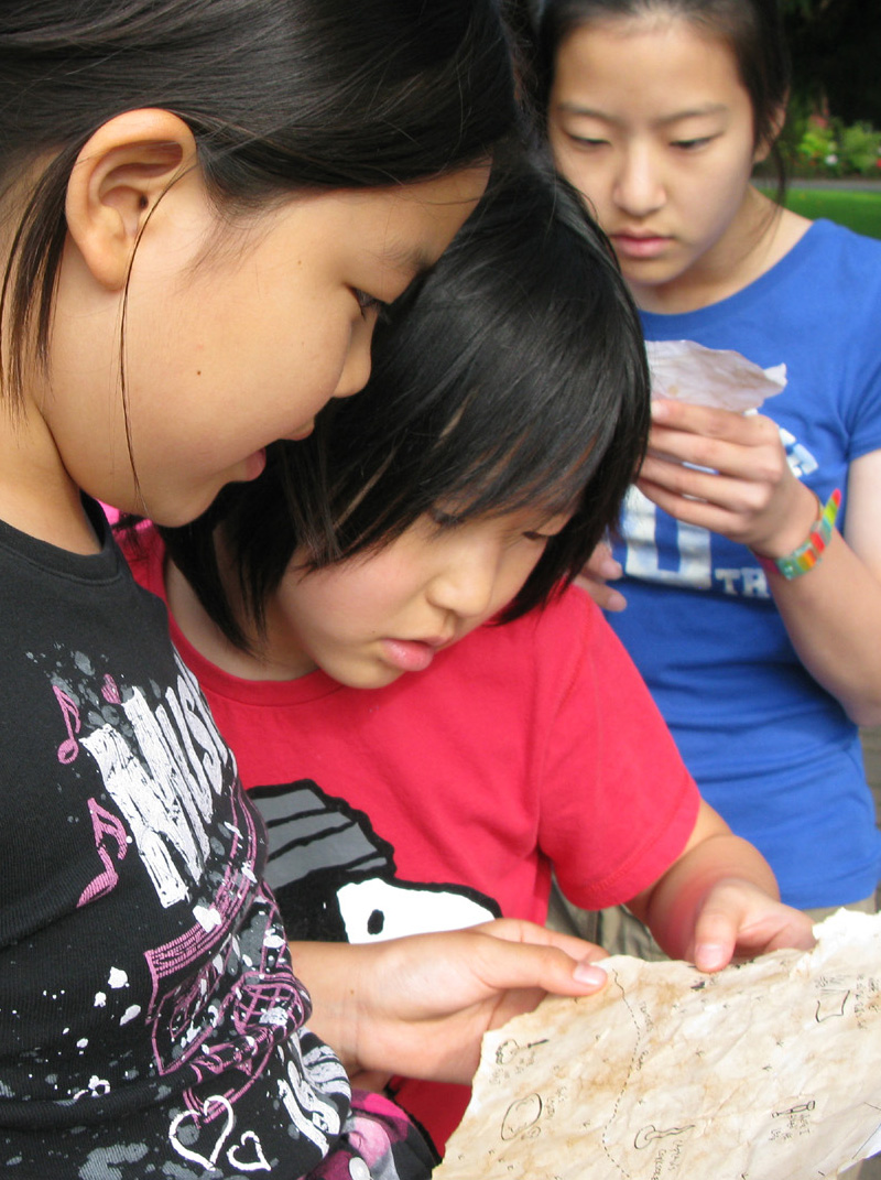Students at a CWC camp.